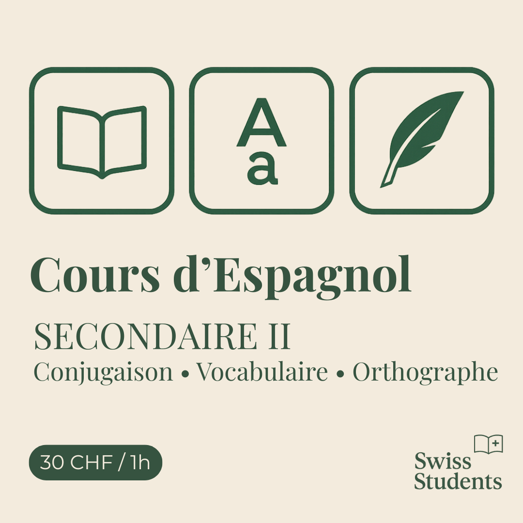 Cours d'Espagnol
