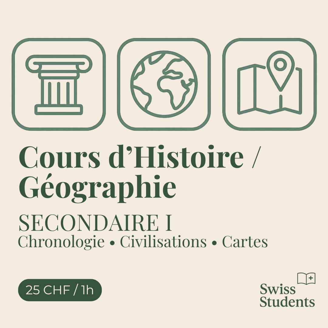 Cours d'Histoire / Géographie