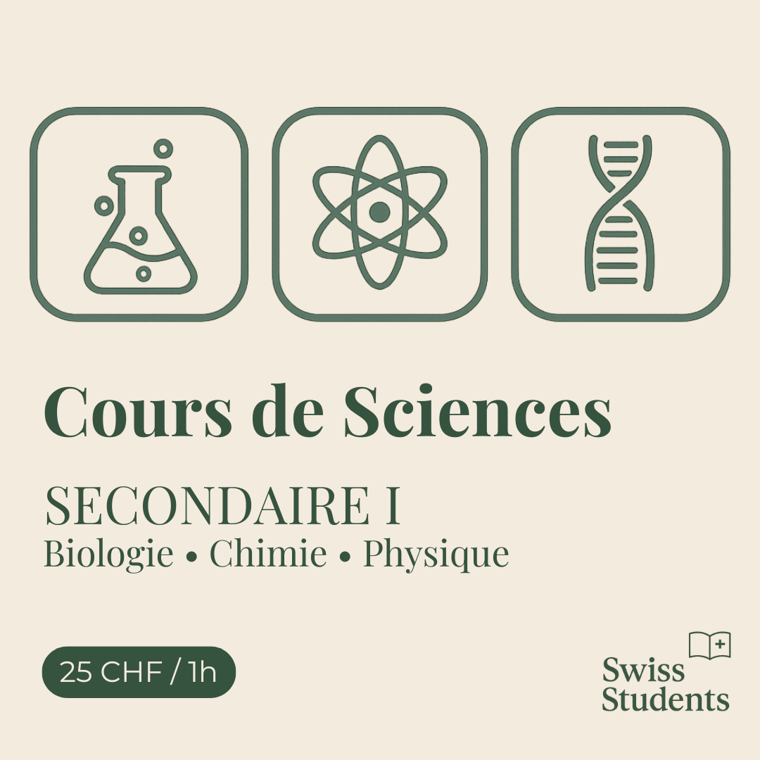 Cours de Sciences