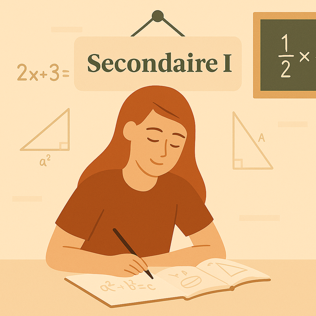 Secondaire I (5H - 11H) 📕