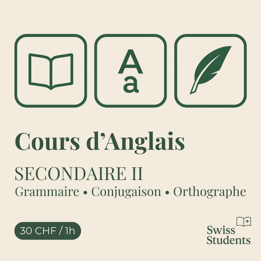 Cours d'Anglais