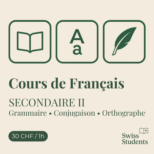Cours de Français