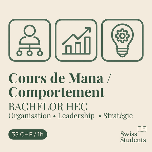 Cours de Management