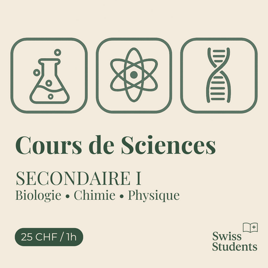 Cours de Sciences